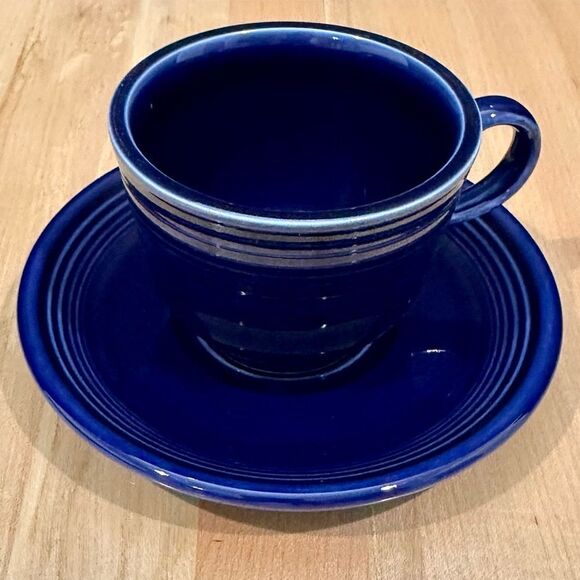 Fiestaware Tea Cup & Saucer - Picture 1 of 2